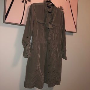 BRIDGERTON Meets Banana Republic Blouse Dress